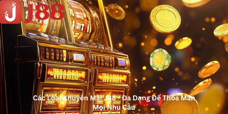 Các loại khuyến mãi j88 đa dạng thỏa mãn mọi nhu cầu